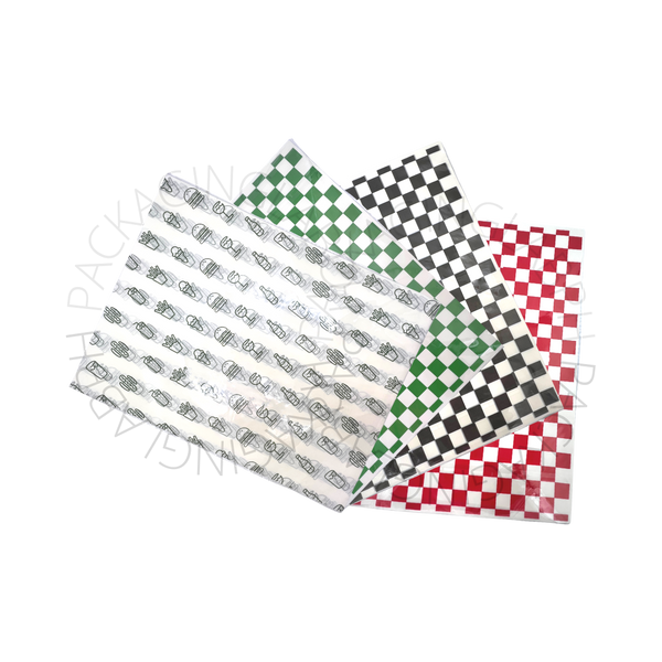 Deli Wax Paper for Burgers, Sandwiches, etc 9x12