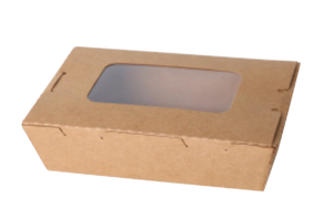 500mL Kraft Box with window