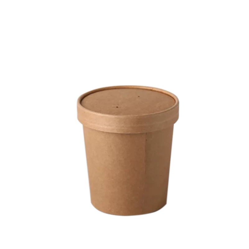 16oz. Kraft Tub (with or without lid)