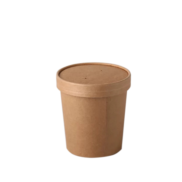 16oz. Kraft Tub (with or without lid)