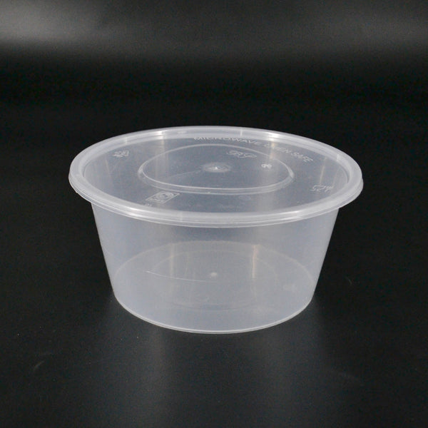 1250ml Round Microwavable Container