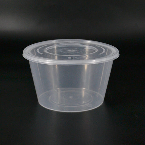 1500ml Round Microwavable Container