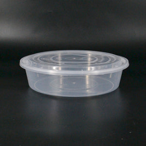 2000ml Round Microwavable Container