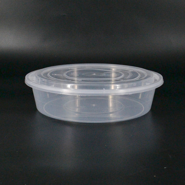 2000ml Round Microwavable Container – Packaging Lab Philippines