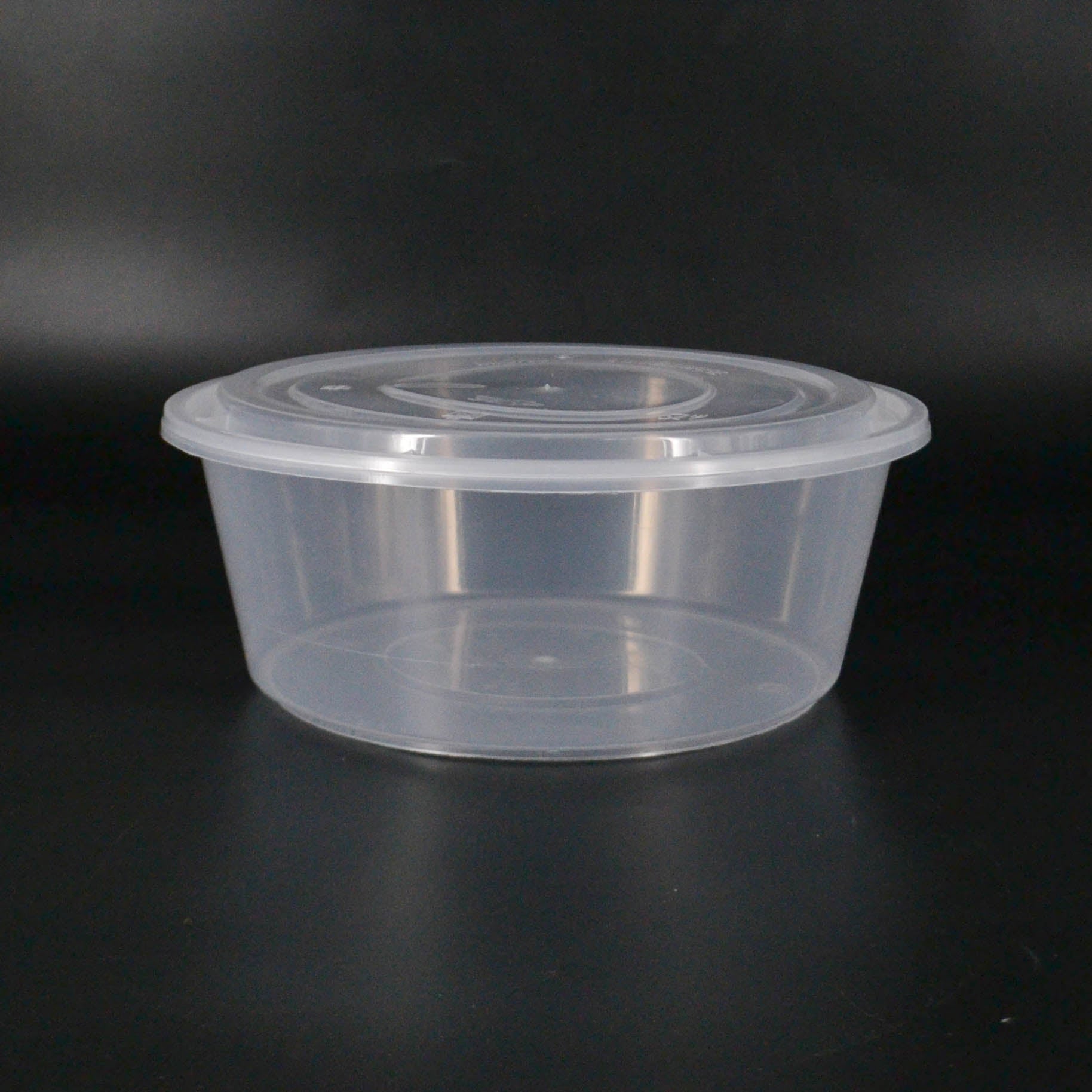 100oz/3000ml Round Microwavable Plastic Container with Lid supplier