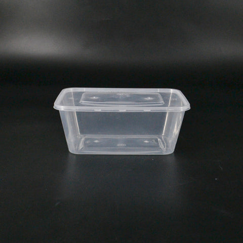 1000ml Rectangular Microwavable Container