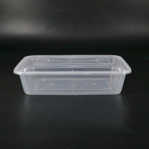 1500ml Rectangular Microwavable Container