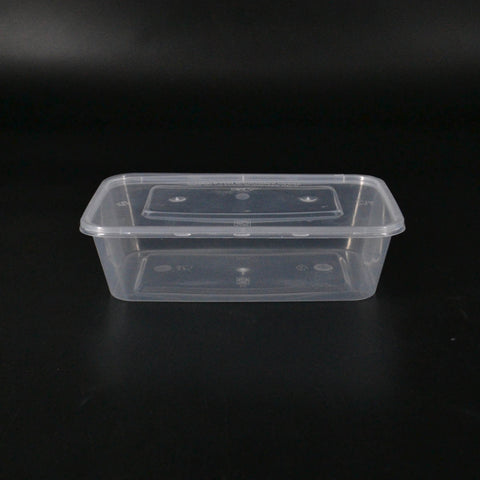 650ml Rectangle Microwavable Container