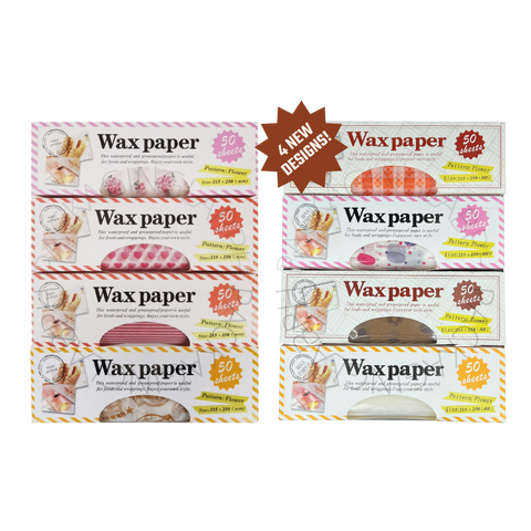 Printed Wax Paper (50pcs per box)