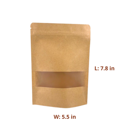 Stand Up Pouch with Window #5