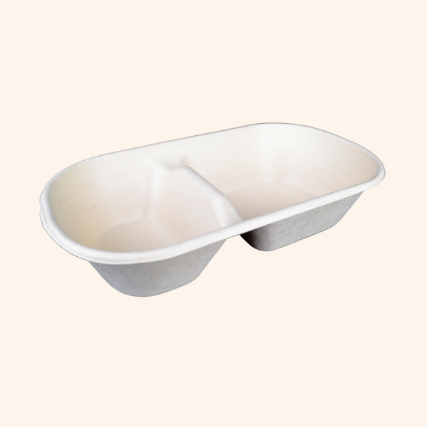 Oval Sugarcane Box - Bowls only [500pcs]