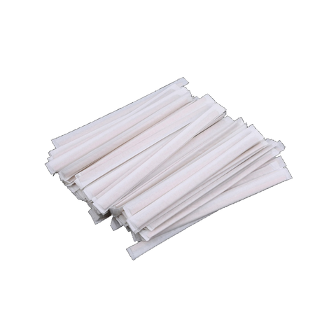 Thick Wooden Coffee Stirrer (Individually-Wrapped) (500pcs)